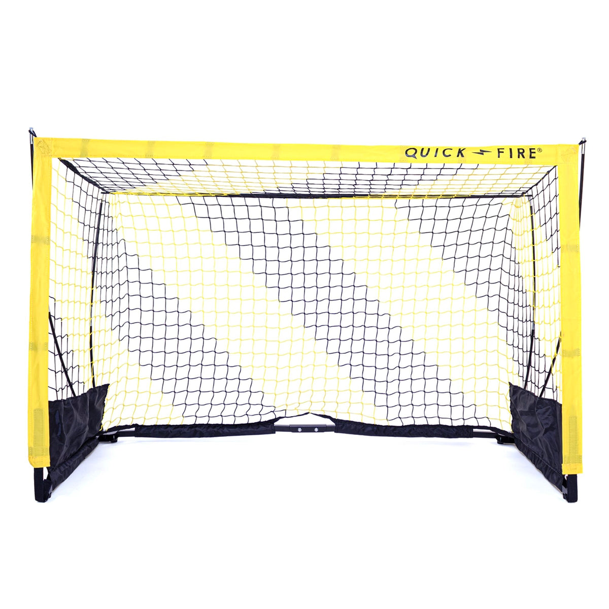 POWERSHOT QUICKFIRE Fußballtor 1,5 x 0,9 m (schwarz/gelb)