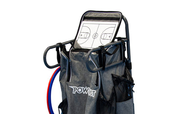 Powershot Der ultimative Gerätewagen-Basketball Grau Weiß