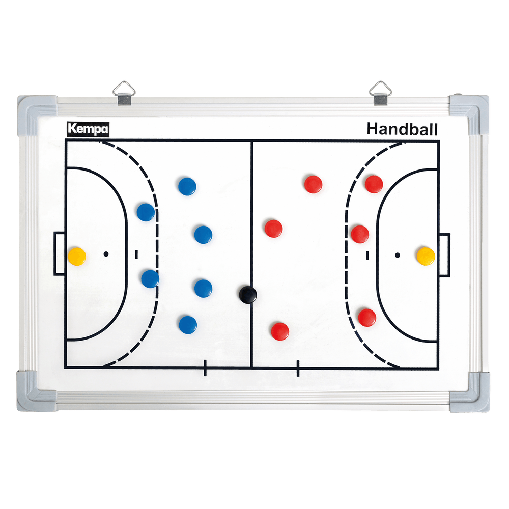 KEMPA Taktiktafel Inkl. Magnet Spielersätze (weiß)