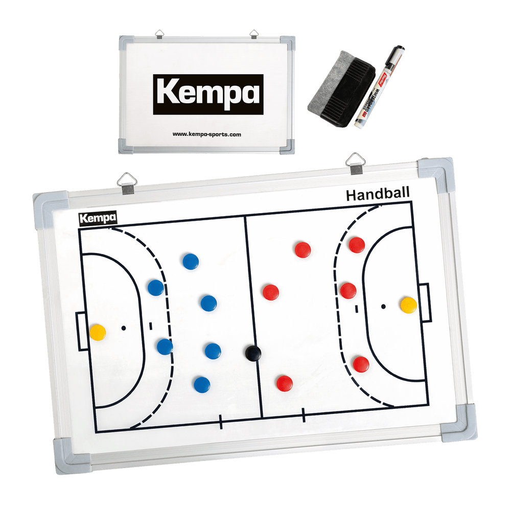 KEMPA Taktiktafel Inkl. Magnet Spielersätze (weiß)