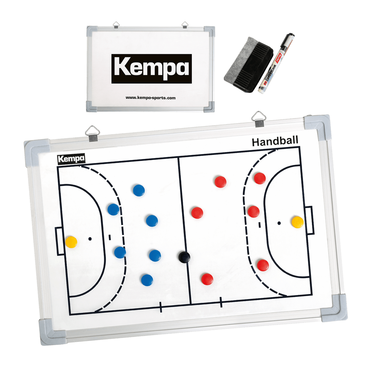 KEMPA Taktiktafel Inkl. Magnet Spielersätze (weiß)