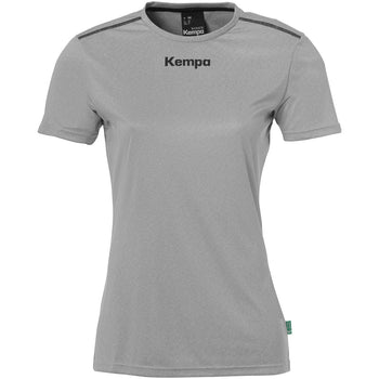KEMPA Poly Shirt Damen Dunkelgrau