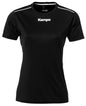 KEMPA Poly Shirt Damen Schwarz