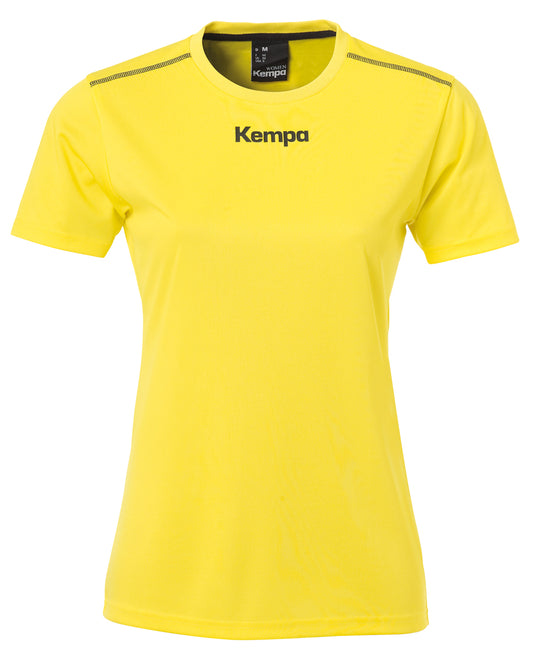 KEMPA Poly Shirt Damen Gelb