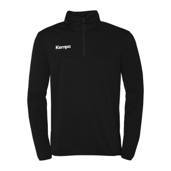 KEMPA 1/4 Zip Top Kind (schwarz)