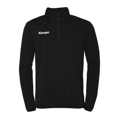 KEMPA 1/4 Zip Top Kind (schwarz)