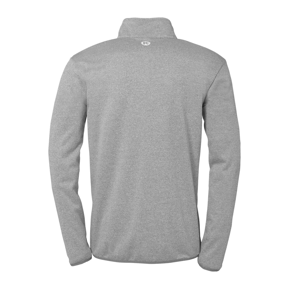 KEMPA 1/4 Zip Top Kind (dark grau melange)