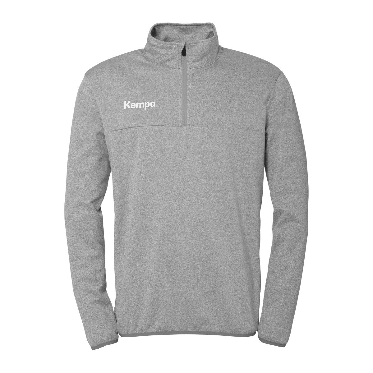 KEMPA 1/4 Zip Top Kind (dark grau melange)