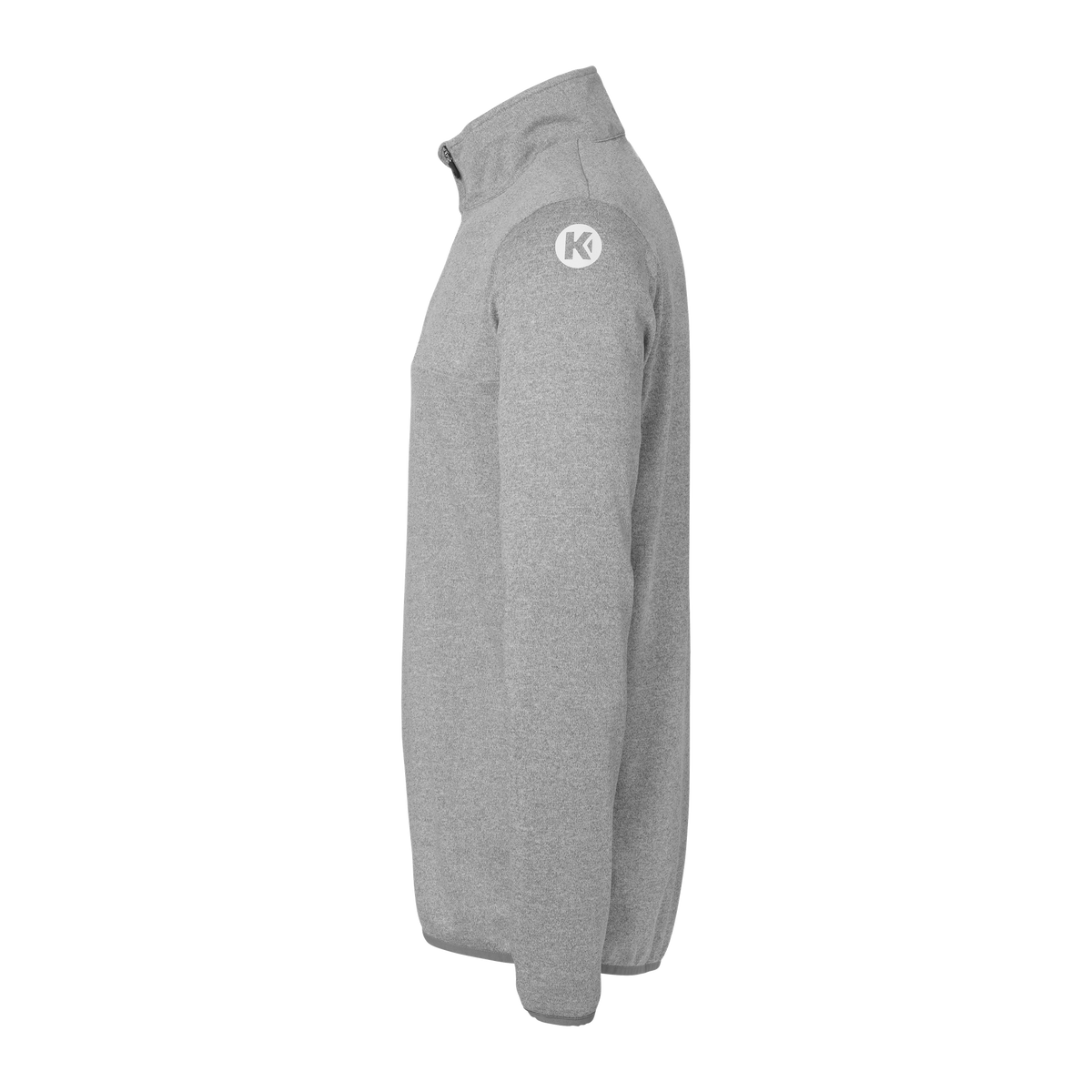 KEMPA 1/4 Zip Top Kind (dark grau melange)