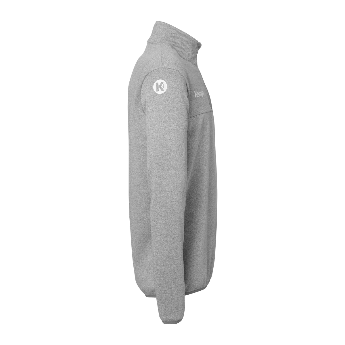 KEMPA 1/4 Zip Top Kind (dark grau melange)
