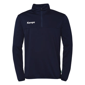 KEMPA 1/4 Zip Top Kind Dunkelblau