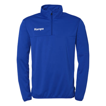 KEMPA 1/4 Zip Top Kind Blau