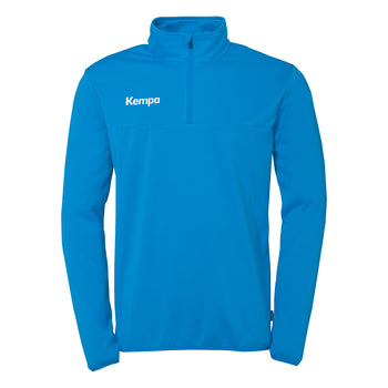 KEMPA 1/4 Zip Top Kind Blau