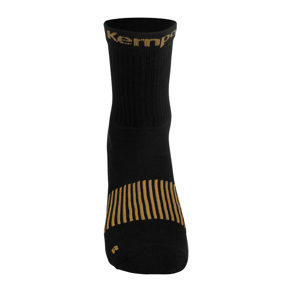 KEMPA Logo Classic Socken (schwarz/gold)