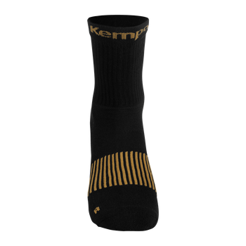 KEMPA Logo Classic Socken (schwarz/gold)