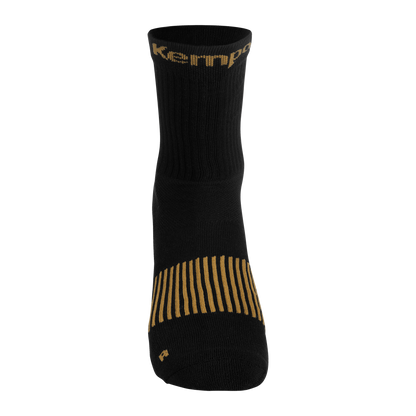 KEMPA Logo Classic Socken (schwarz/gold)