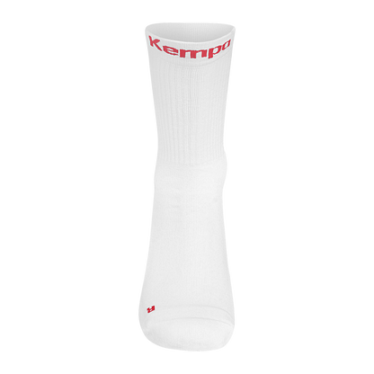 KEMPA Logo Classic Socken (weiß/rot)