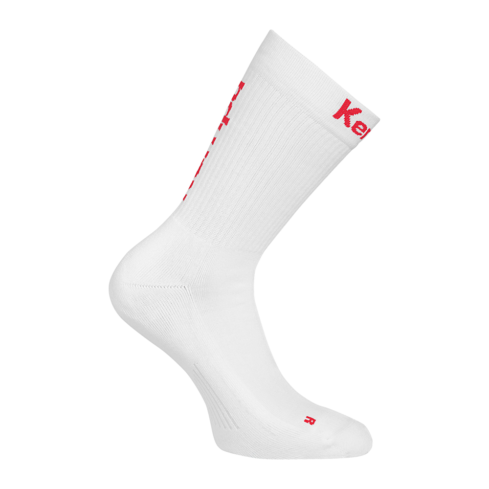 KEMPA Logo Classic Socken (weiß/rot)