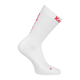 KEMPA Logo Classic Socken (weiß/rot)