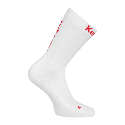 KEMPA Logo Classic Socken (weiß/rot)