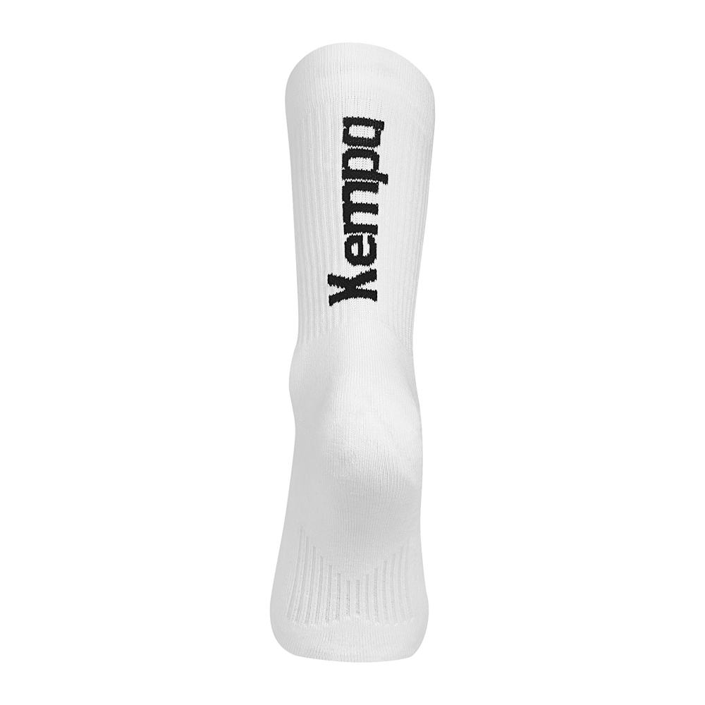 KEMPA Logo Classic Socken (weiß/schwarz)