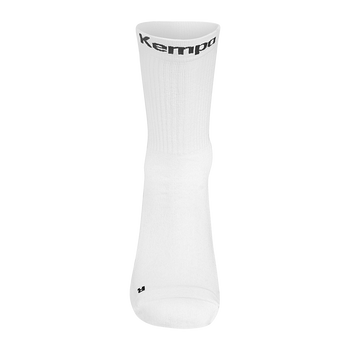KEMPA Logo Classic Socken (weiß/schwarz)