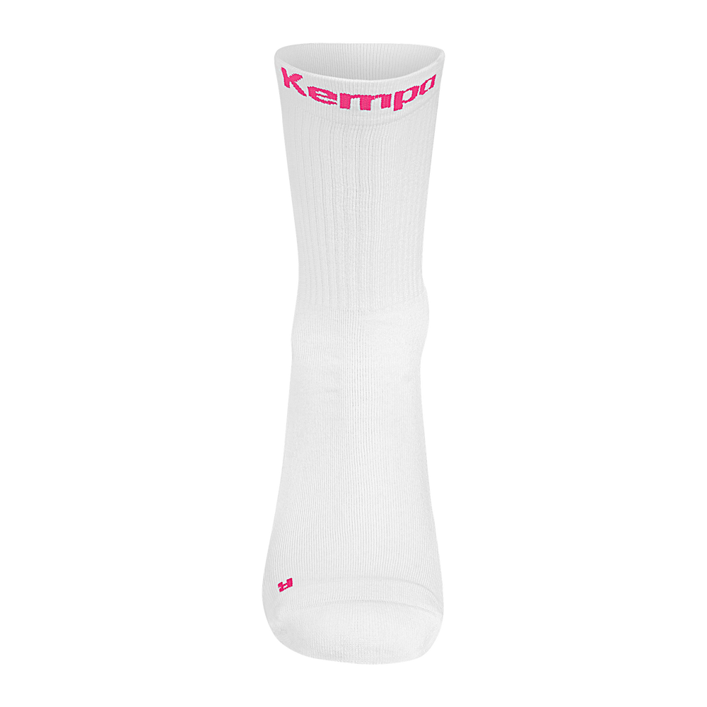 KEMPA Logo Classic Socken (weiß/pink)