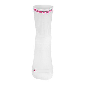 KEMPA Logo Classic Socken (weiß/pink)
