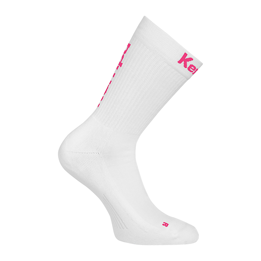 KEMPA Logo Classic Socken (weiß/pink)