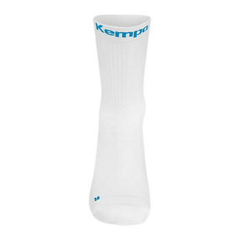 KEMPA Logo Classic Socken (weiß/kempablau)