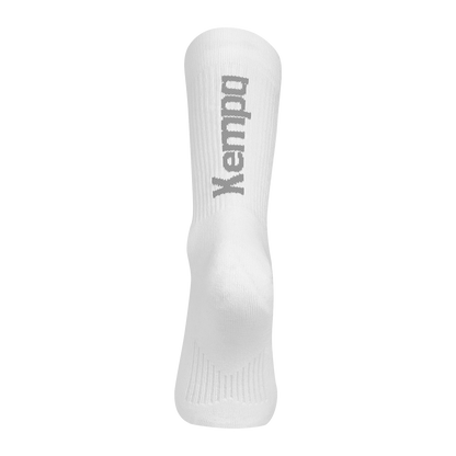 KEMPA Logo Classic Socken (weiß/grau)