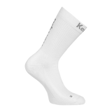 KEMPA Logo Classic Socken (weiß/grau)
