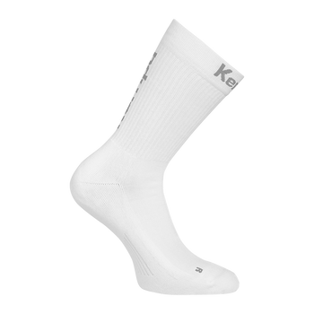 KEMPA Logo Classic Socken (weiß/grau)