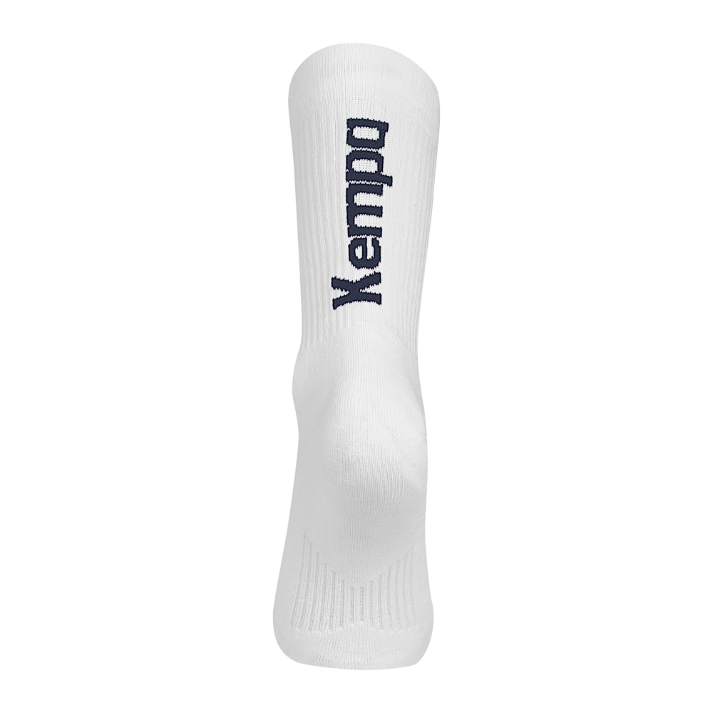 KEMPA Logo Classic Socken (weiß/marine)