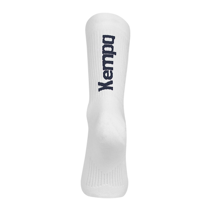 KEMPA Logo Classic Socken (weiß/marine)
