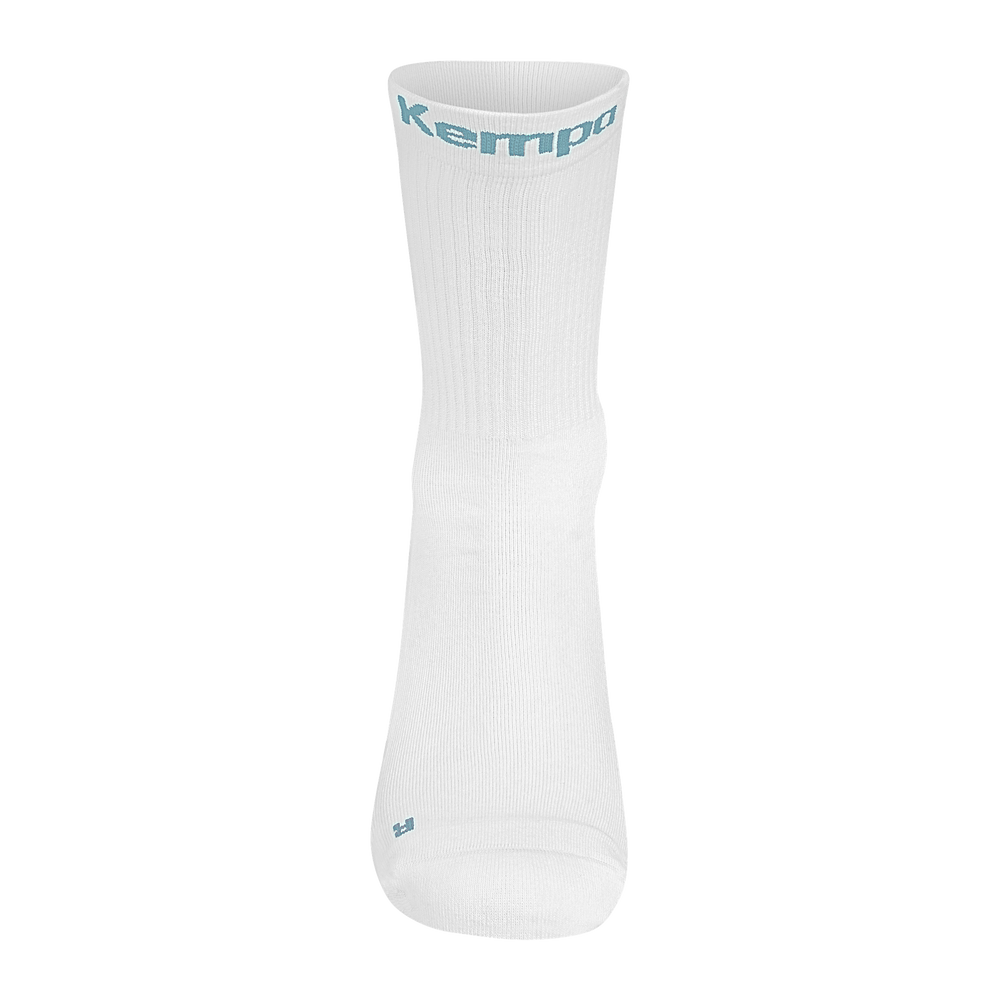 KEMPA Logo Classic Socken (weiß/aqua)