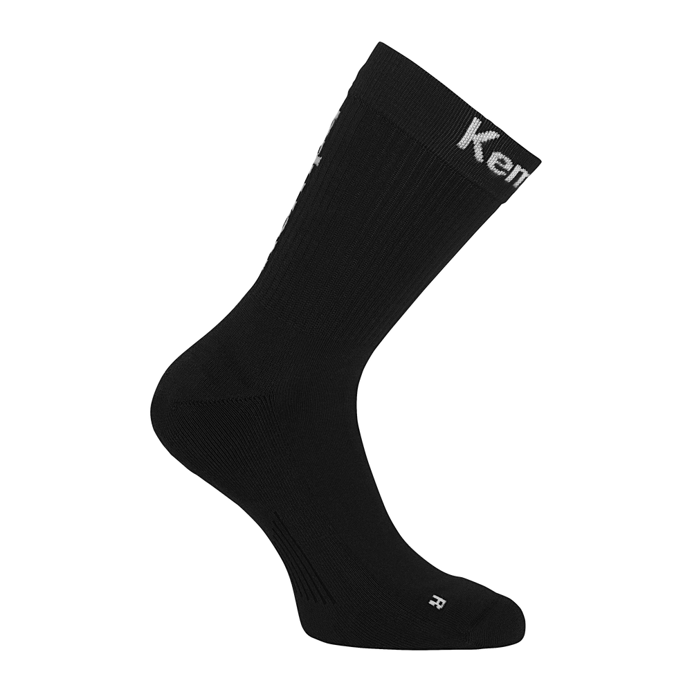 KEMPA Logo Classic Socken (schwarz/weiß)