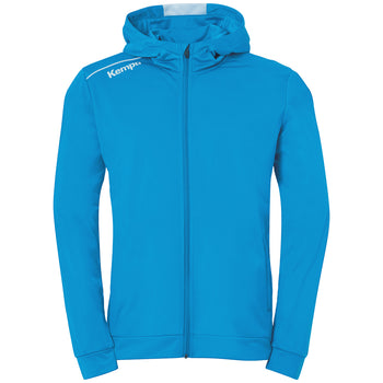 KEMPA Player Hood Jacket Kind Blau