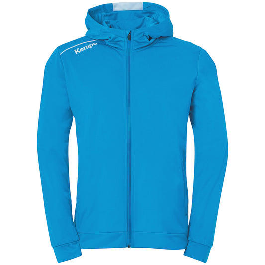 KEMPA Player Hood Jacket Kind Blau