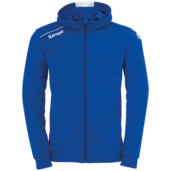 KEMPA Player Hood Jacket Kind Blau