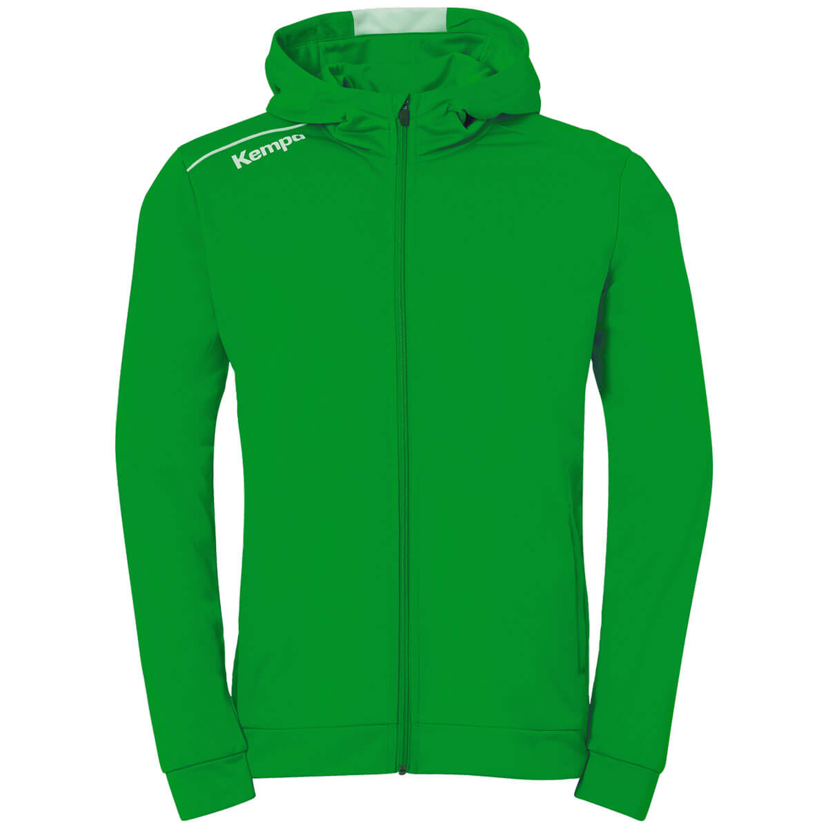 KEMPA Player Hood Jacket Kind Grün