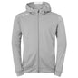 KEMPA Player Hood Jacket Herren Dunkelgrau