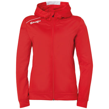 KEMPA Player Kapuzenjacke Damen Rot