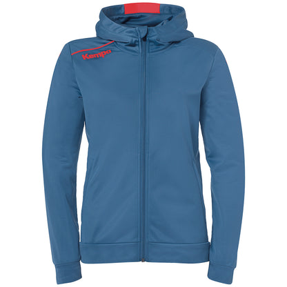 KEMPA Player Kapuzenjacke Damen Dunkelblau