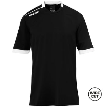 KEMPA Player Shooting Shirt Kind Schwarz
