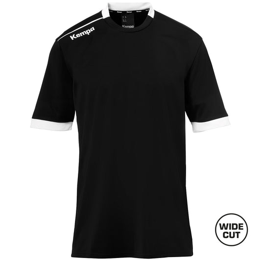 KEMPA Player Shooting Shirt Kind Schwarz