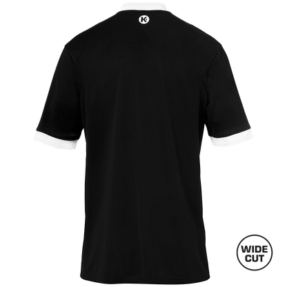 KEMPA Player Shooting Shirt Kind (schwarz/weiß)