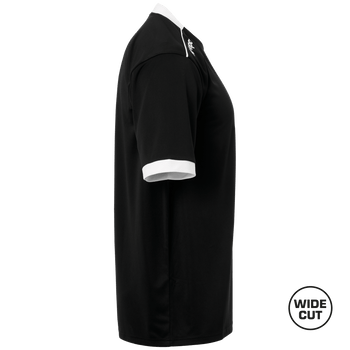 KEMPA Player Shooting Shirt Kind (schwarz/weiß)