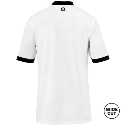 KEMPA Player Shooting Shirt Kind (weiß/schwarz)