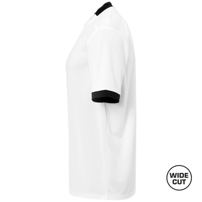 KEMPA Player Shooting Shirt Kind (weiß/schwarz)